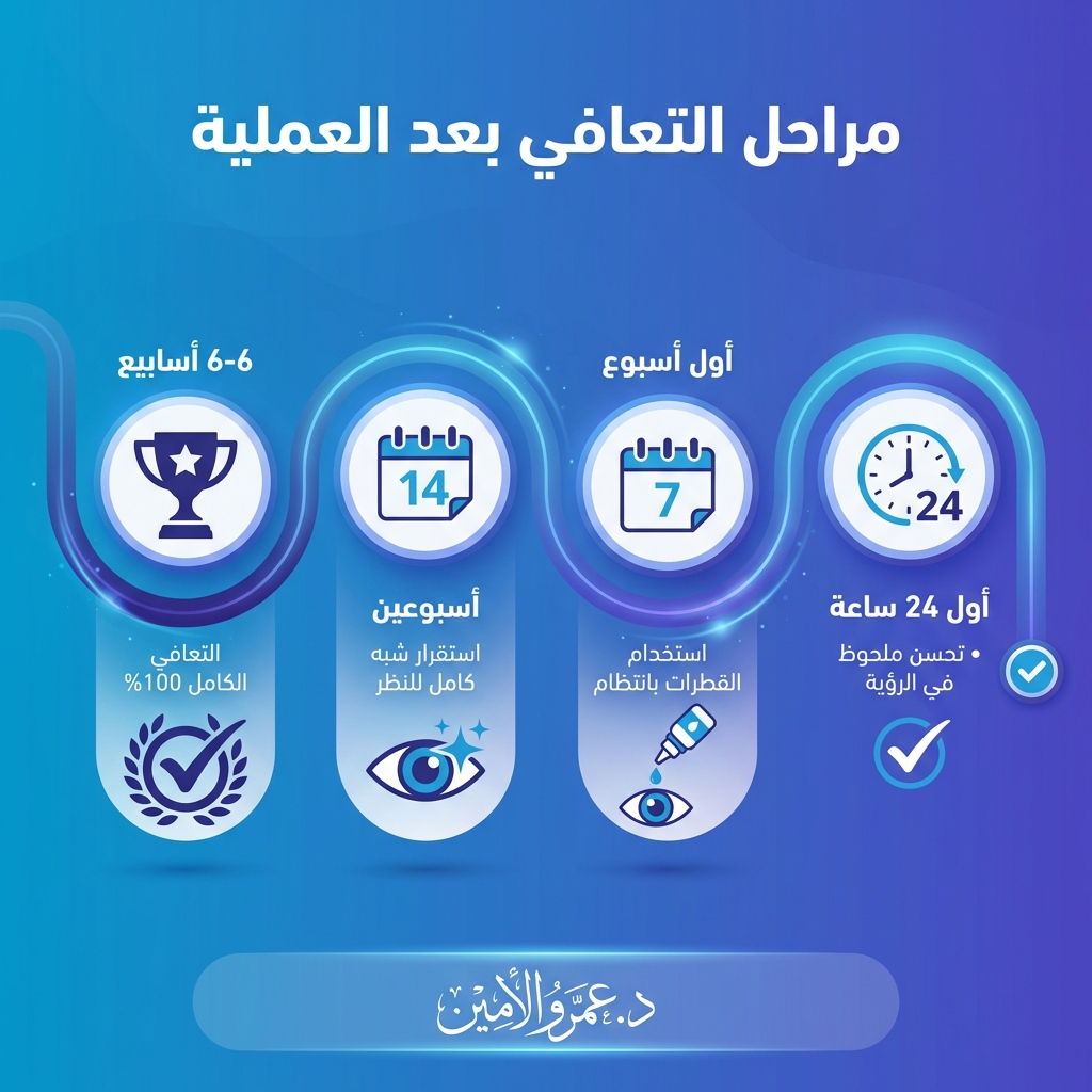 مراحل التعافي بعد العملية - د. عمرو الأمين