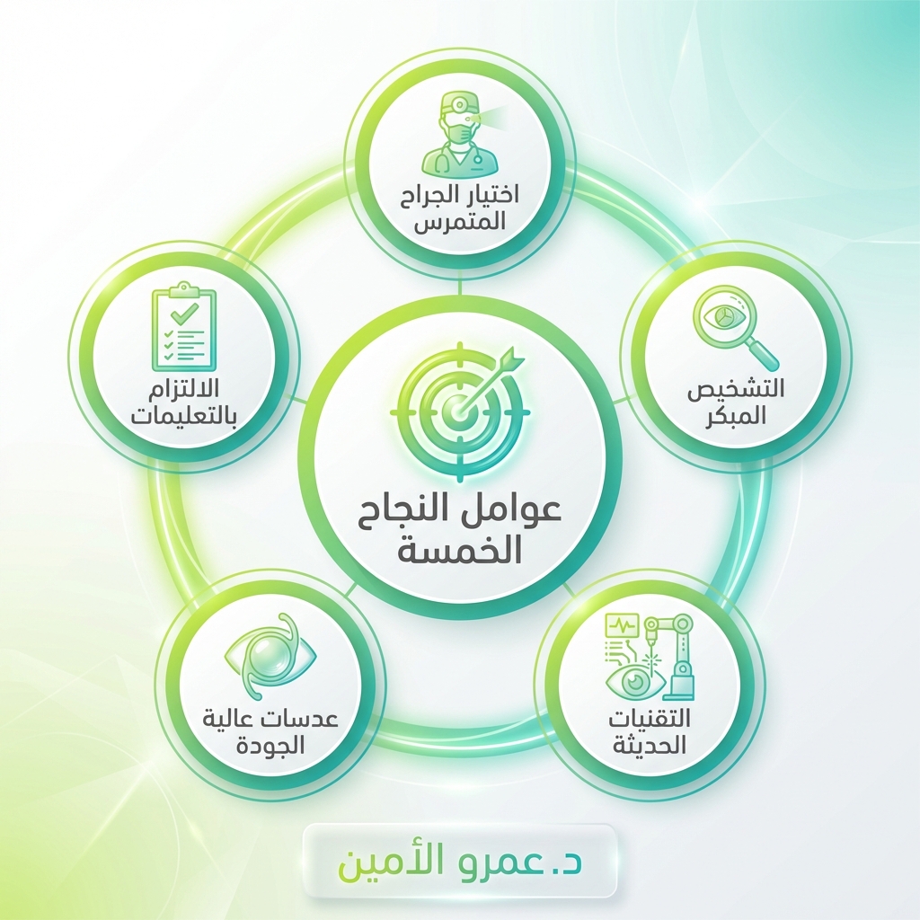 عوامل النجاح الخمسة - د. عمرو الأمين