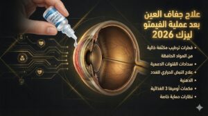 اشهر 8 أنواع عمليات تصحيح النظر 6 علاج جفاف العين بعد عملية الفيمتو ليزك 2026